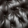 KWPZQEB PU Push Rack Recliner, Manual Recliner with Armrest, Push Back Reclining Chair with Button Tufting & Nailhead Trim for Living Room, Brown - 4 of 4