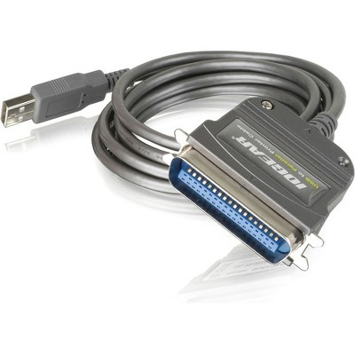 IOGEAR USB to Parallel Adapter - Type A Male USB, Centronics Male Parallel - 6ft