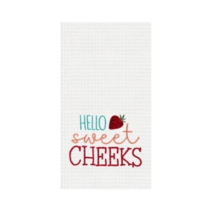 C&F Home Valentine's Day "Hello Sweet Cheeks" Kitchen Dishtowel - 1 of 4