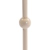 SEVOBAL End Tables Vintage Metal Round Side Table Durable Rust Resistant Stylish for Living Room Bedroom , Milk White, 18.5"*18.5"*8.7" - 2 of 4