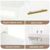 Heynemo 6 Pieces Cube Storage Organizer, Stackable 24" Small Open Bookcase with Drawers & Adjustable Shelf for Small Space - 4 of 4