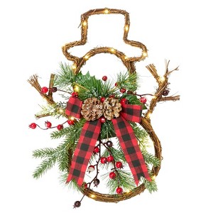 The Lakeside Collection Woven Figural Holiday Wall Hangings - 1 of 2