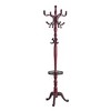 JUJABU Modern  Solid Wood Hanger with Stainless Steel Frame and Multi-Function Hooks - 2 of 4