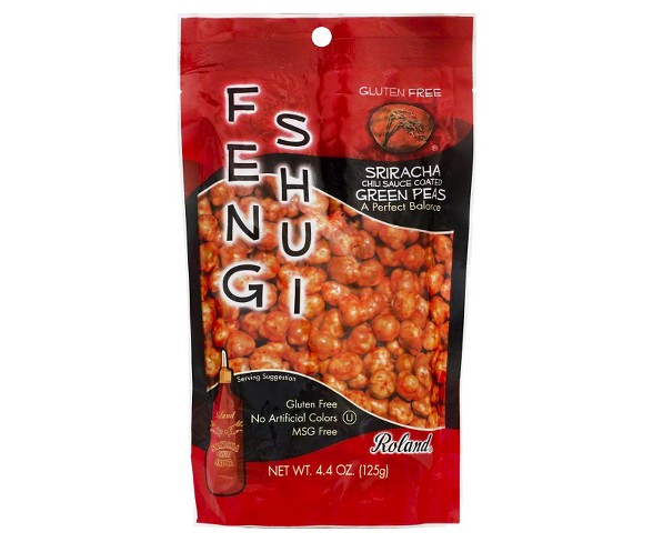 Roland Sriracha Spicy Peas 4.4 oz 12 pk