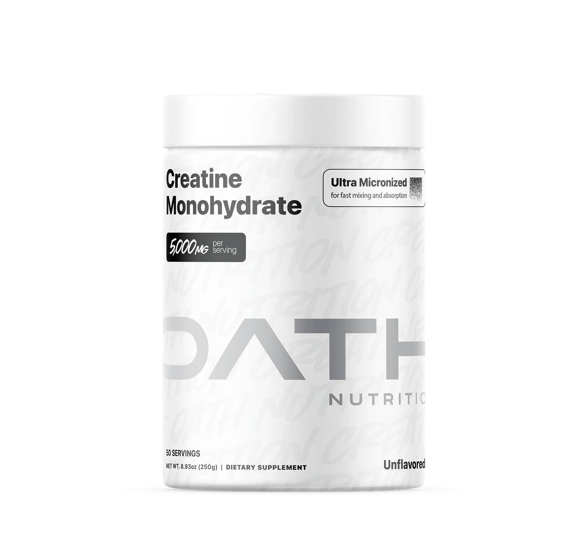Oath Nutrition Creatine Tub - 8.93oz/50 servings