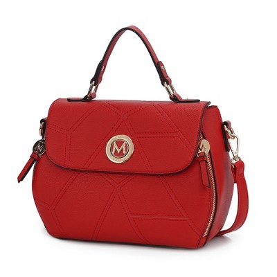 MKF Collection Clementine Vegan Leather Women’s Satchel Handbag Purse by Mia K