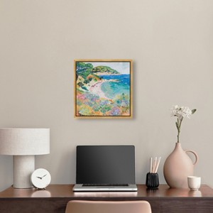 Art Remedy Vibrant Beach Colorful Coastal Wall Art Framed - 1 of 4