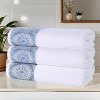 Medallion Cotton Jacquard Towel Set by Blue Nile Mills - 2 of 4