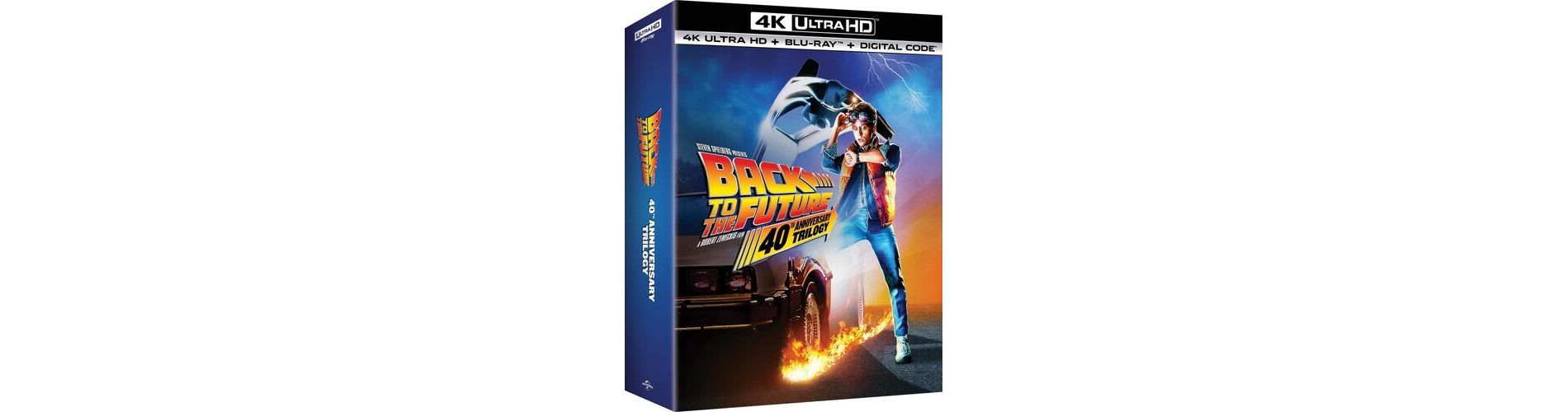 Back to the Future Trilogy - 40th Anniversary Edition (4K Ultra HD + Blu-ray + Digital Copy) (4K/UHD)