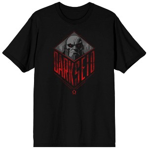 DC Comics Justice League Darkside Character Black Graphic Tee - 1 of 3