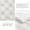 Cozy Bliss Faux Fur Throw Blanket Soft Textured Throw - 3 of 4