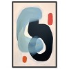 Art Remedy Modern Earbuds Contemporary Shapes Abstract Wall Art Framed - 2 of 4