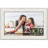 PosterPalooza | Ornate White Picture Frame - UV Acrylic, Backing Board, Hanging Hardware Included - 2 of 4