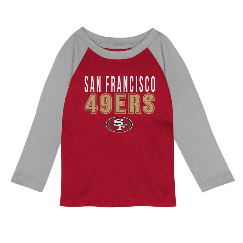 NFL San Francisco 49ers Youth Pajama Set, 2 of 4