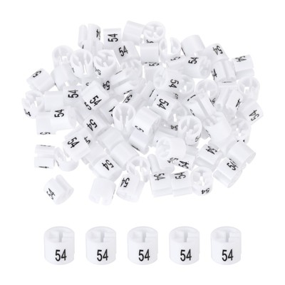 Unique Bargains Easy to Remove Reusable Easy to Recognize Hanger Markers Label