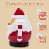 100 North ESNCHMG-ST Jolly Red Santa Claus Christmas Character 17 ounce Glossy Ceramic Coffee Tea Cup Mug For Your Favorite Morning Brew - 2 of 4