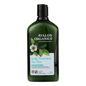 Avalon Organics Scalp Treatment Tea Tree Conditioner- 11 oz - 1 of 4