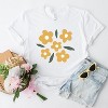 Simply Sage Market Women's Yellow Daisies Short Sleeve Graphic Tee - 2 of 2