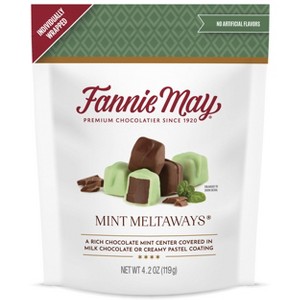 Fannie May Candy Mint Meltaways Stand Up Bag - 4.2oz - 1 of 4