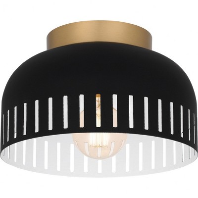 Quoizel Lighting 1 - Light Flush Mount in  Matte Black
