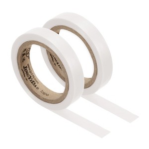 Unique Bargains PVC Thin Sticky Seal Tennis Badminton Racket Accessories Grip Finishing Tapes 26Ft 2 Pcs - 1 of 4
