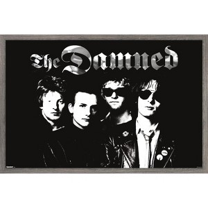 Trends International The Damned - Black & White Framed Wall Poster Prints - 1 of 4