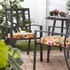 Kensington Garden 2pc 18" Round Outdoor Chair Pad - 2 of 4