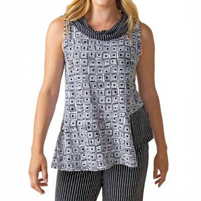 Women's Core Travel Mixed Cowl Neck Top - habitat