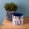 Melrose Berry and Pine Tree Holiday Planter (Set of 4) - 2 of 4