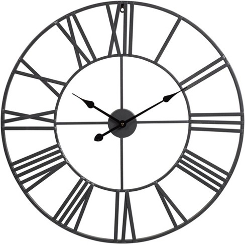 Park Designs Salter Scale Clock, Black