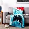 Silver Buffalo JAWS Movie Poster 50x60 Inch Micro-Plush Throw Blanket - image 2 of 3