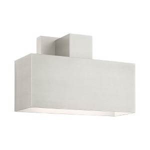 Livex Lighting Lynx 1 - Light Wall Light in  Brushed Nickel - 1 of 4