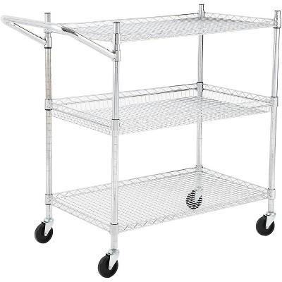 silver 3-layer low handle