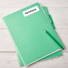 Avery Multi-Use Removable Labels, 1" x 3", Print or Write ID Labels, White, 3-Pack, 750 Labels Total (35436) - 2 of 4
