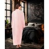 ADR Women's Zip Up Robe Fleece Soft Warm Plush Oversized Zipper Bathrobe - 3 of 4
