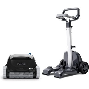 Dolphin Explorer E30 Wi-Fi (2025) Pool Vacuum with Caddy for Easy Transport & Storage, for Inground Pools up to 50 FT - 1 of 4