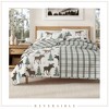 Great Bay Home Rustic Lodge Reversible Quilt Set With Shams - 4 of 4