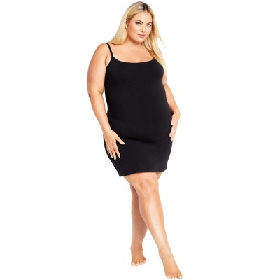 Avenue Women's Plus Size Essential Cotton Knit Slip