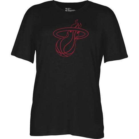 Nba Miami Heat Women s Short Sleeve Crew Neck T shirt Target