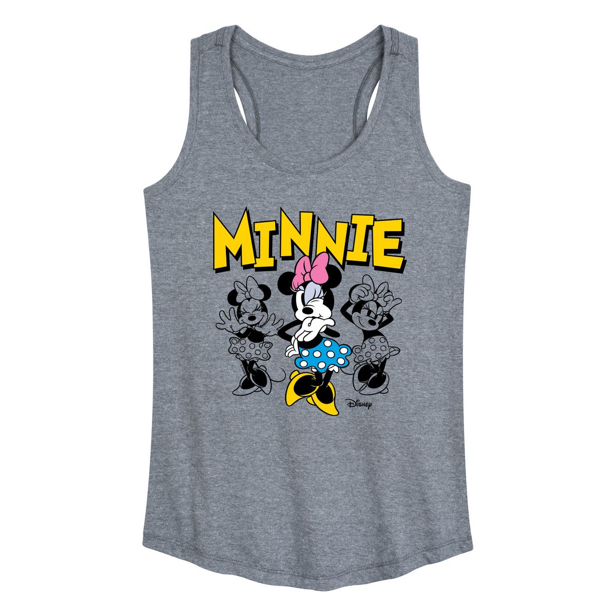 Women's - Disney - Minnie Mouse Group Graphic Racerback Tank