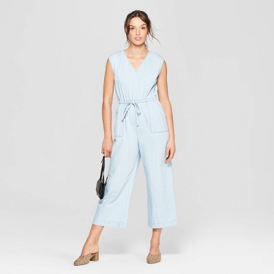 universal thread denim jumpsuit