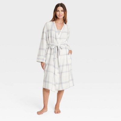 OFF-WHITE Home Bathrobe White/Ice Grey Men's - FW19 - US