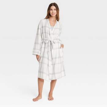 Women's Flannel Robe - Stars Above™ Gray XL/XXL