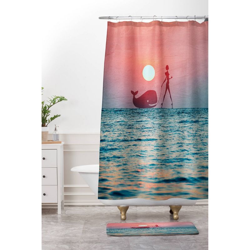 Fancy Pet Shower Curtain Blue Tide - Deny Designs, 3 of 6