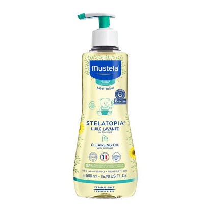 mustela oil for cradle cap