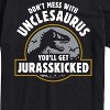 Men's - Instant Message - You'll Get Jurasskicked Short Sleeve Graphic T-Shirt - 2 of 4