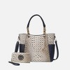 MKF Collection Merlina Faux Crocodile-Embossed Women’s Tote Bag & matching Wallet by Mia K - 2 of 4