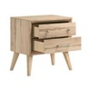 Sapphtopaz Classic Dresser for Bedroom Dresser Wood Chest of Drawers Oak Finish Closet Organizers and Storage for Bedroom, Living Room, Wood - 4 of 4