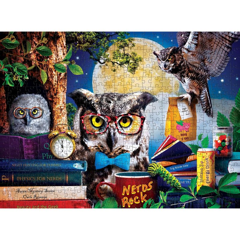 MasterPieces 500 Piece Jigsaw Puzzle - Wild & Whimsical 4-pack - 14"x19", 4 of 8