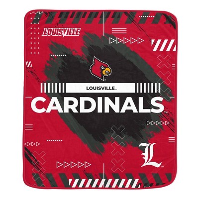 NCAA Louisville Cardinals Game Tech Ultra Cozy Throw Blanket